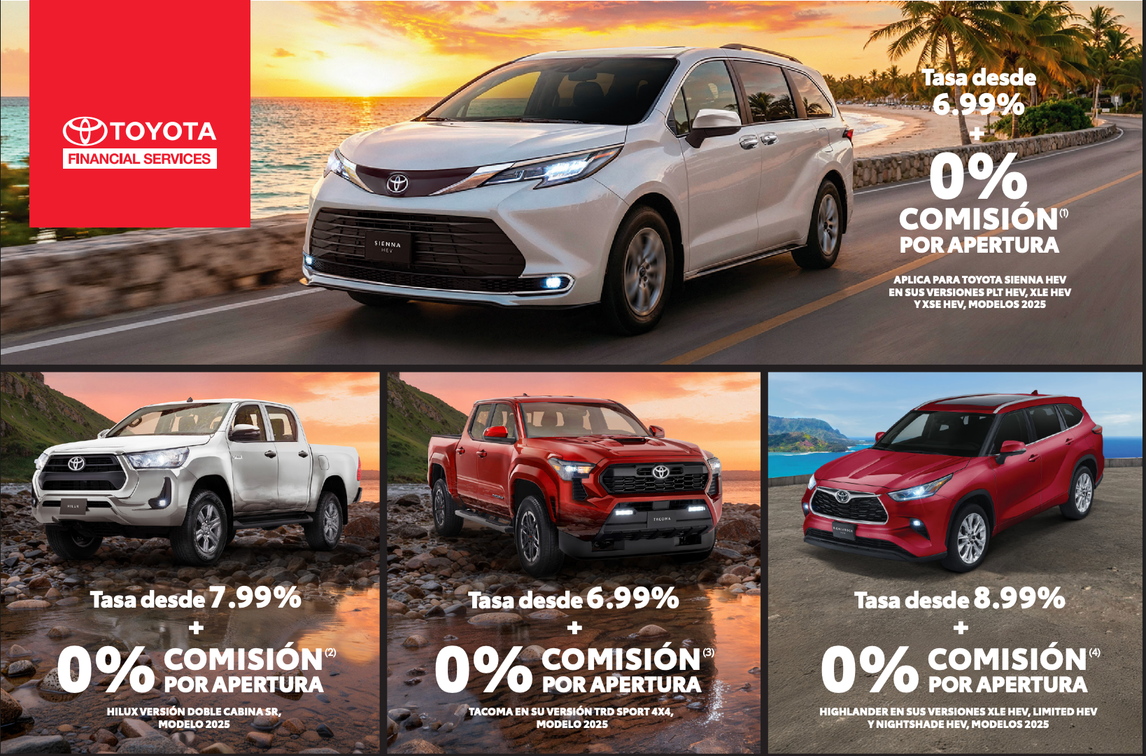 Una mujer y dos niños bajan de una minivan.