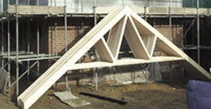 Timber roof trusses
