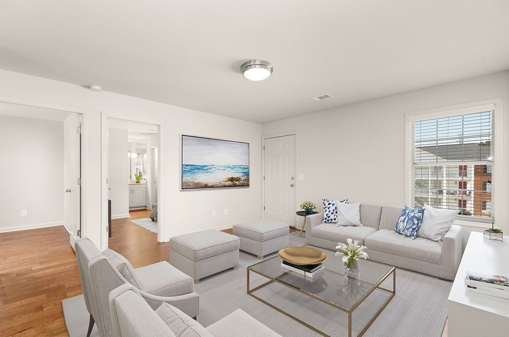 university corner interior staged