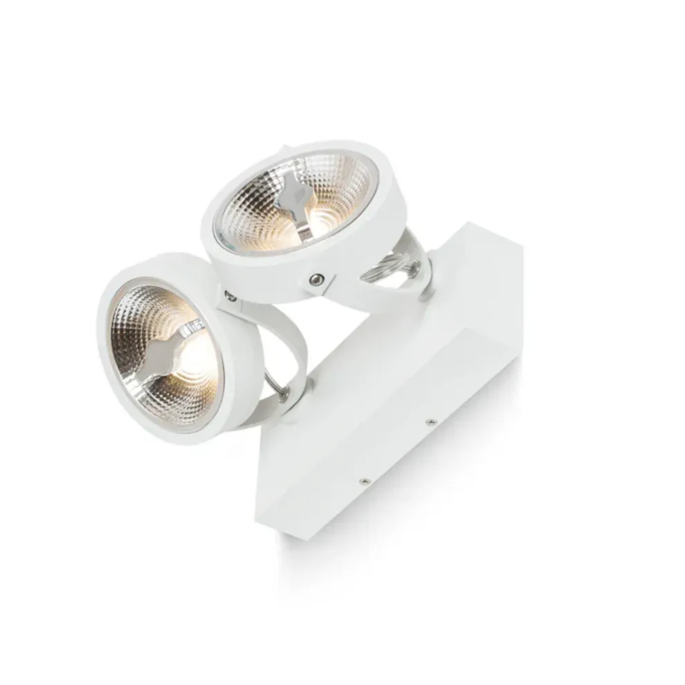 Kelly wandlamp – dubbele spot voor flexibele en moderne verlichting