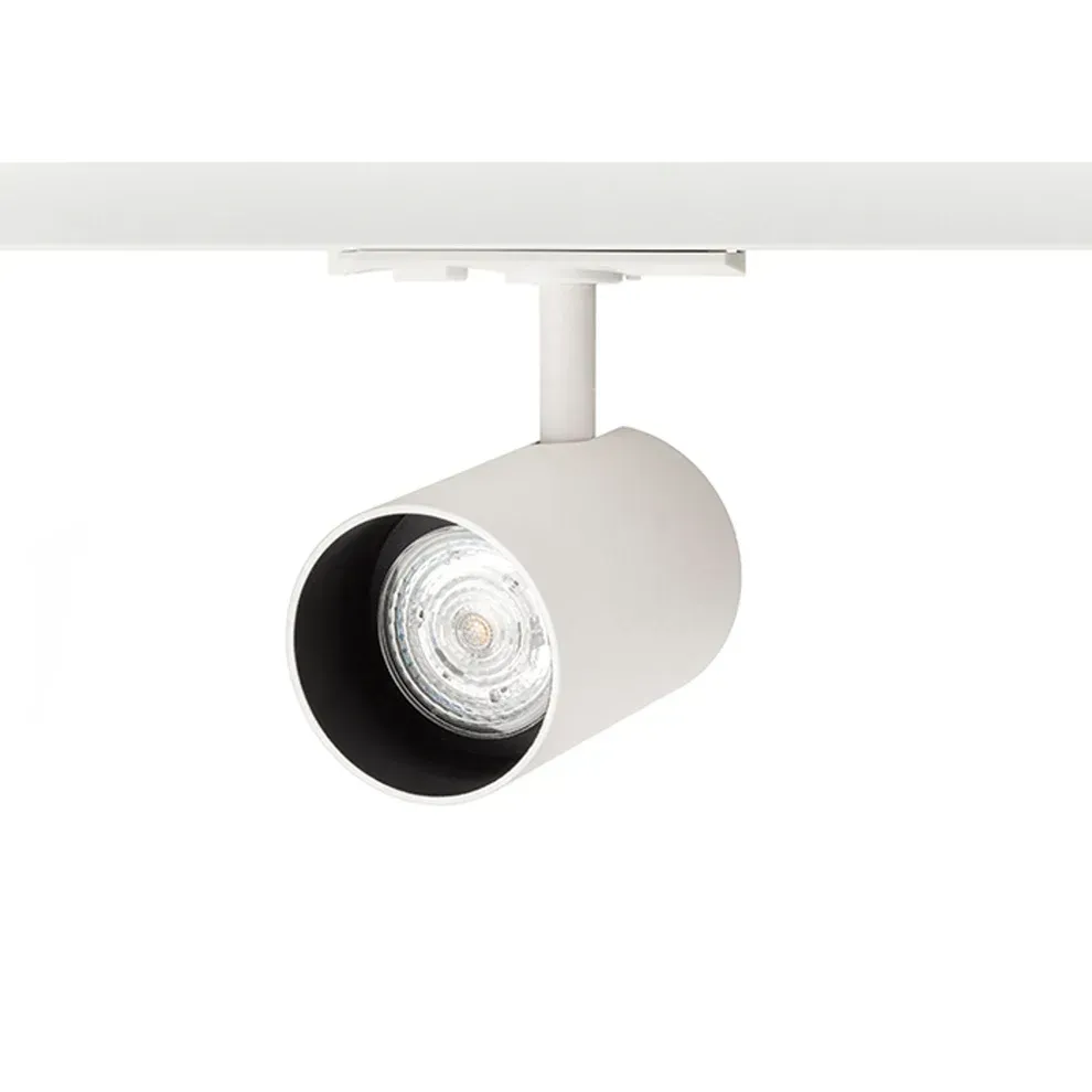 Connor 1 Fase railspot  wit/zwart