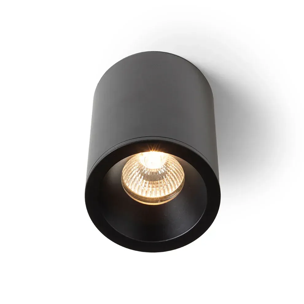 Badkamerlamp Eileen – Moderne plafondlamp IP65 in zwart