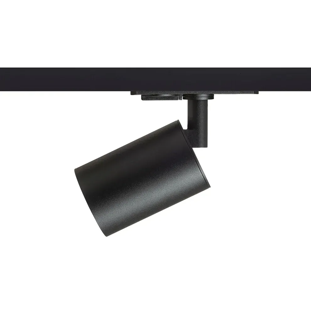 Dude 1-Fase Railspot Zwart – Verstelbare LED Spot voor Railverlichting