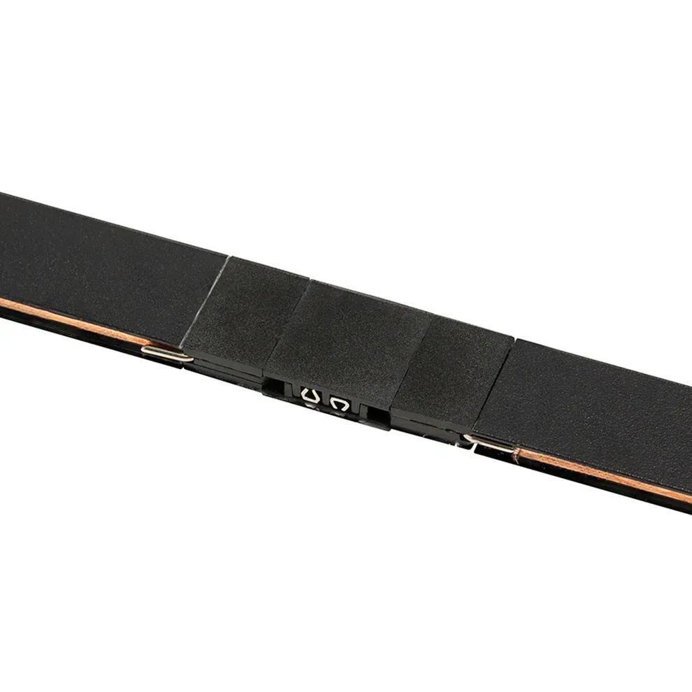 Rechte verbinder met invoeding Ultra thin railsysteem – efficiënte en naadloze stroomoplossing
