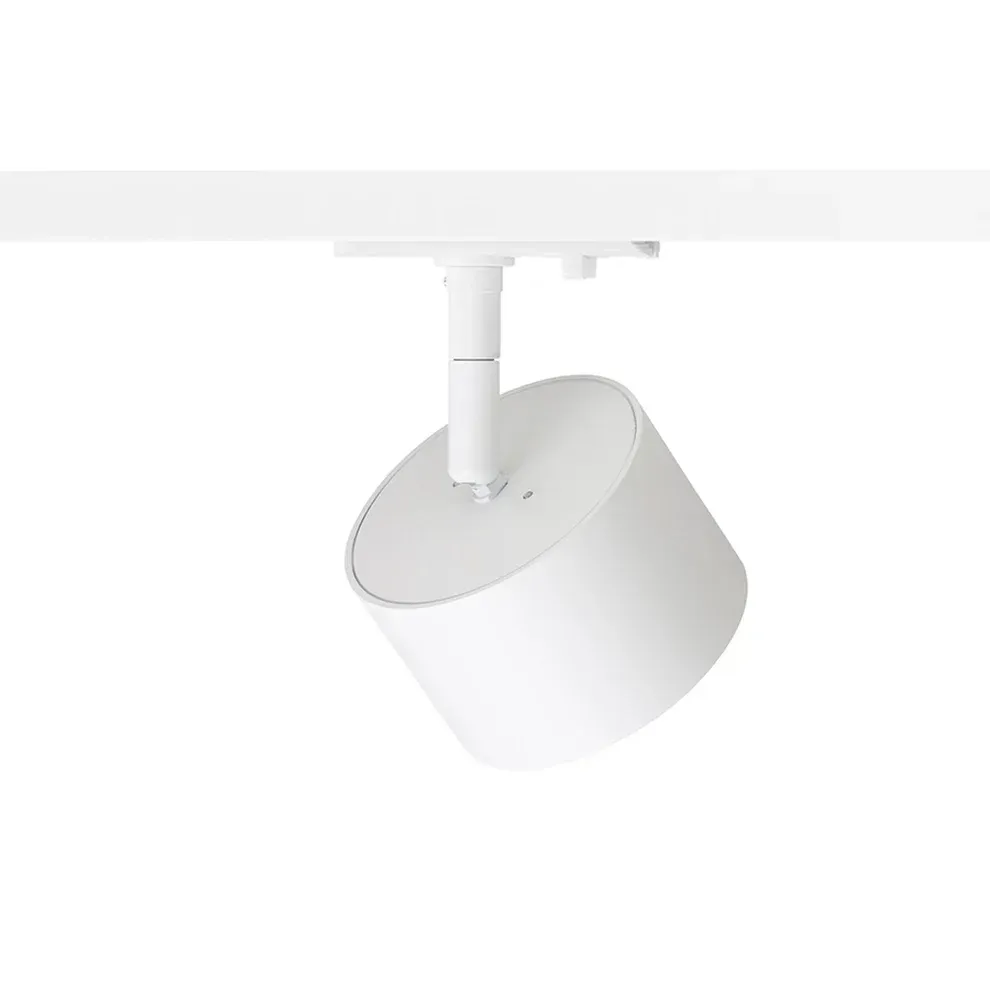 Pixel 1-Fase Railspot Wit – Moderne LED Spot met Brede Lichtbundel