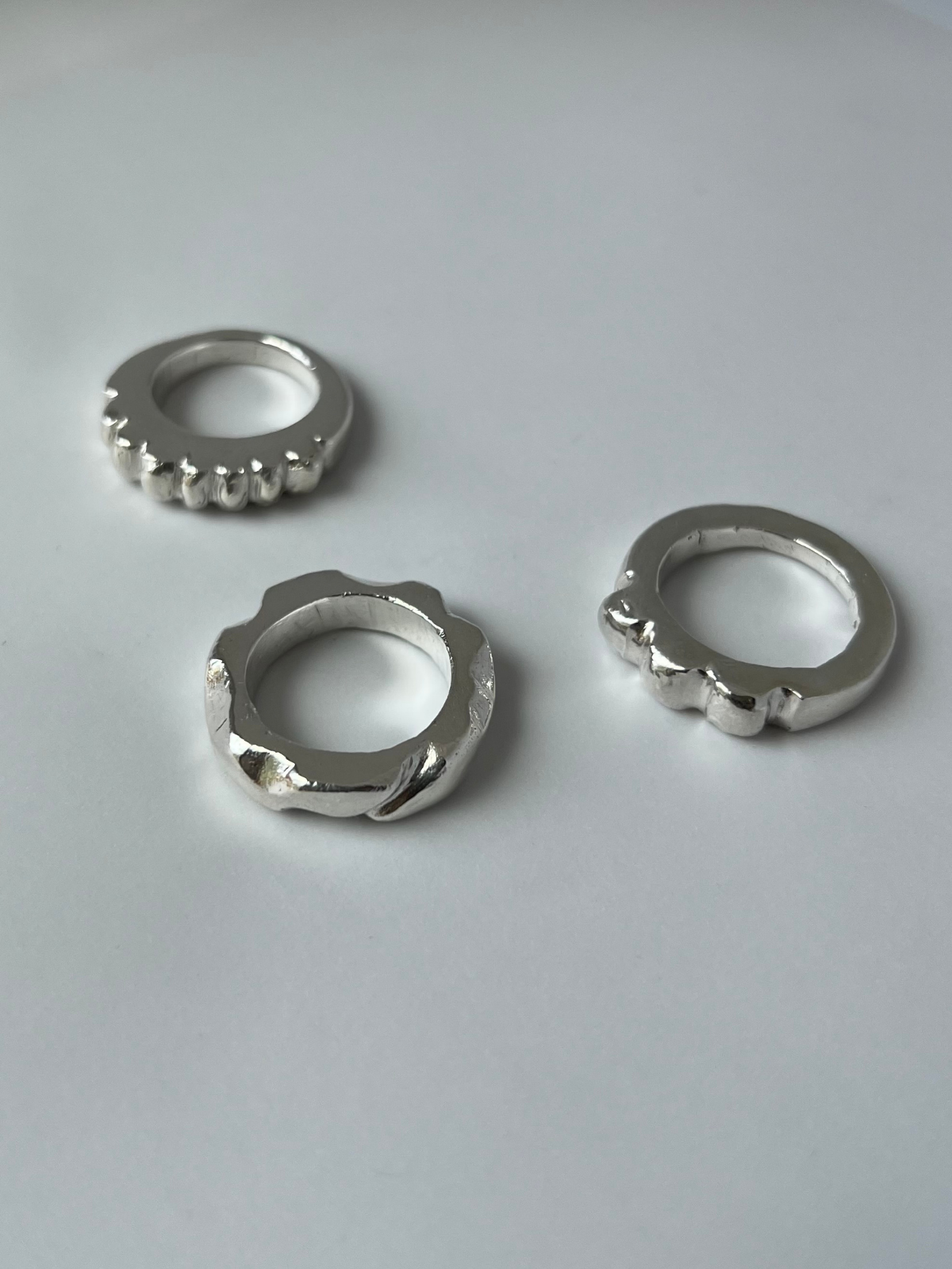 Wild Sunflower Silver Wax Carved Ring Workshop