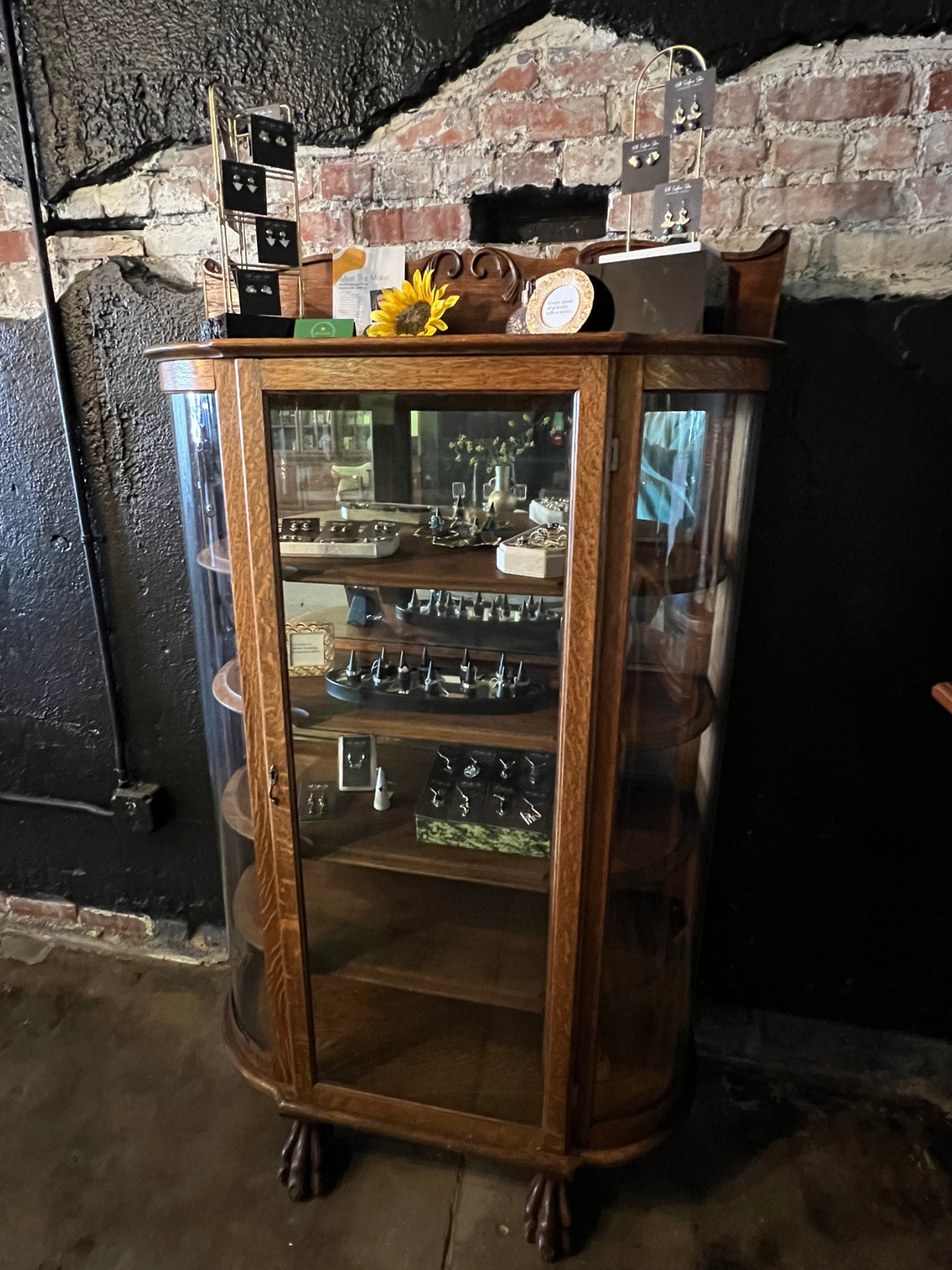 Wild Sunflower Silver Handmade Jewelry at The Annex by Alchemy inside GRIT Studio & Collaborative