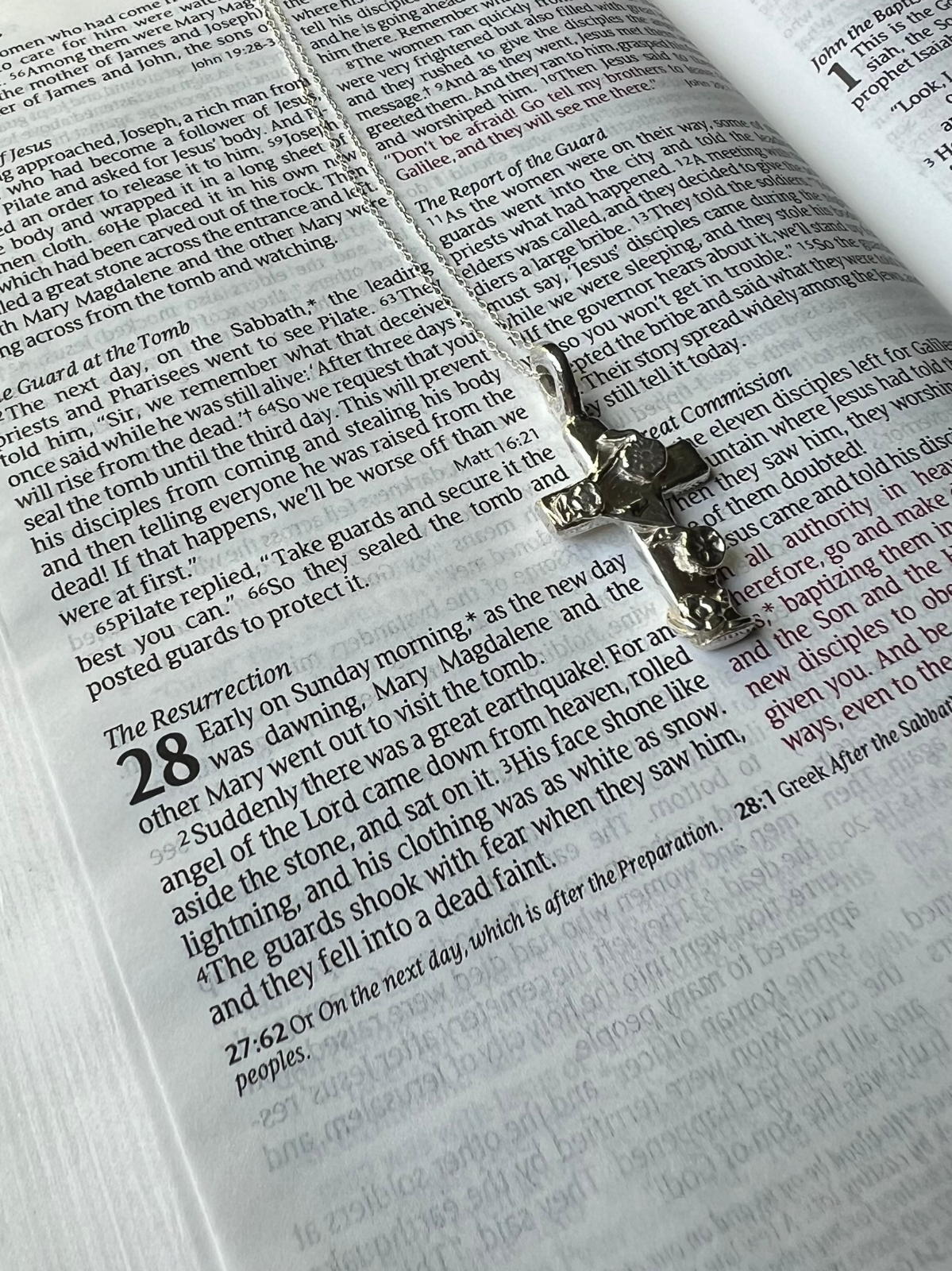 Wildflower Cross in the Bible