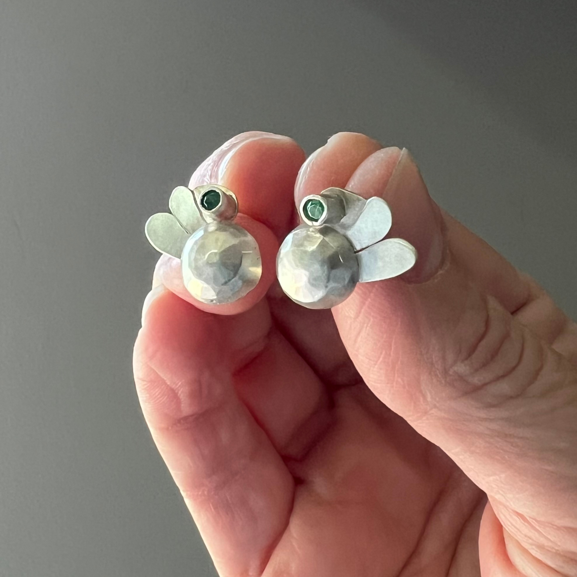 Wild Sunflower Silver Handmade Jewelry