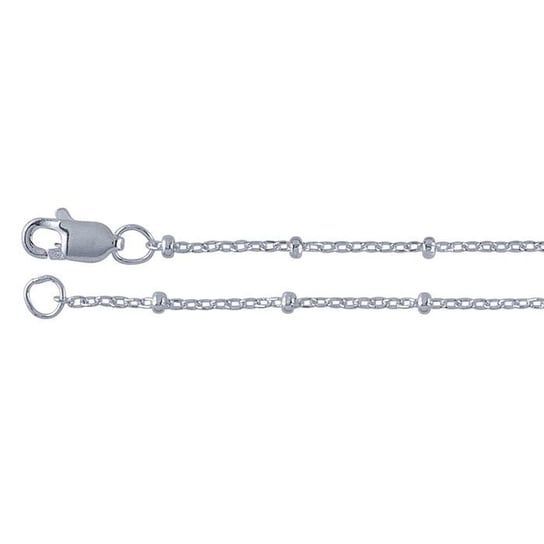 Wild Sunflower Silver Beaded Cable Chain
