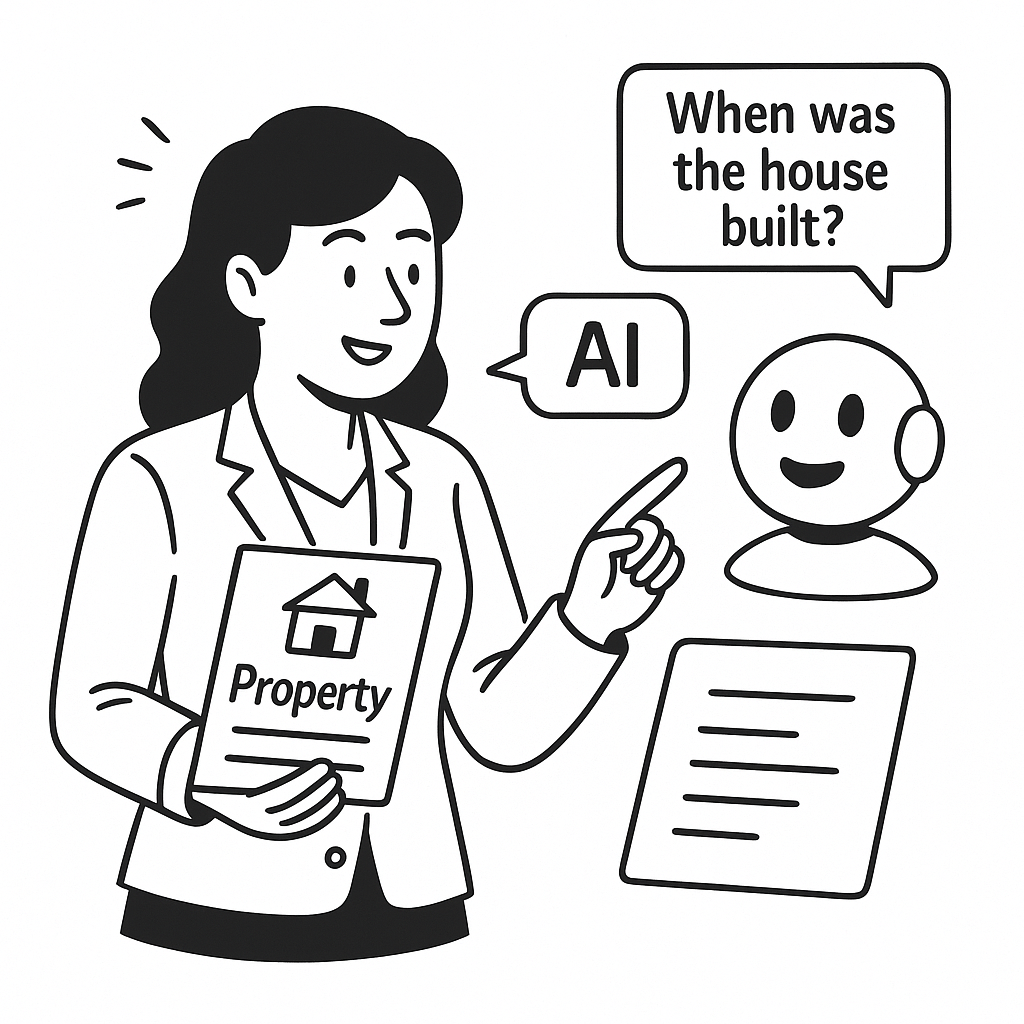 Woman asks AI, 