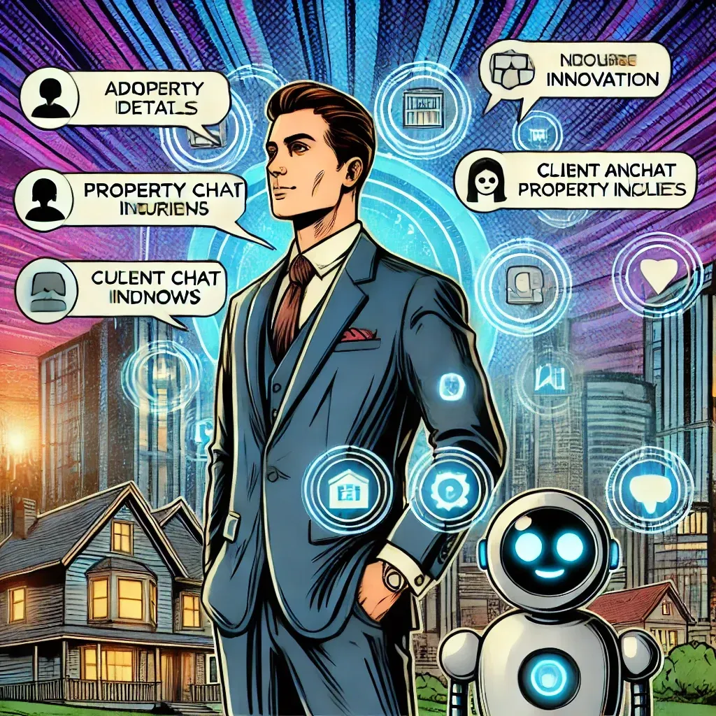 A man in a suit and tie is standing next to a robot.
