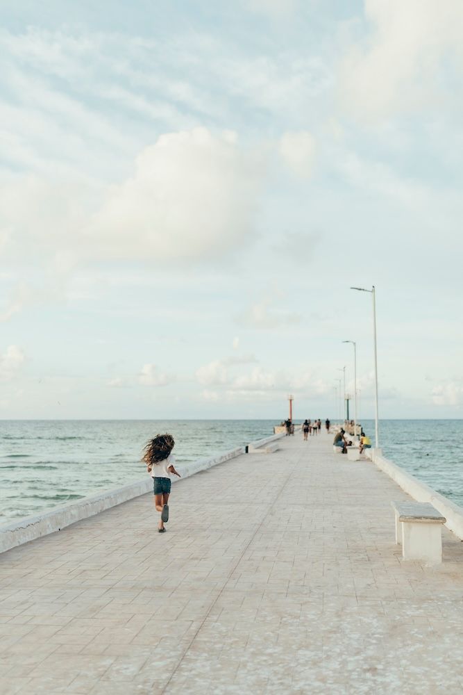 muelle de El Cuyo Yucatan