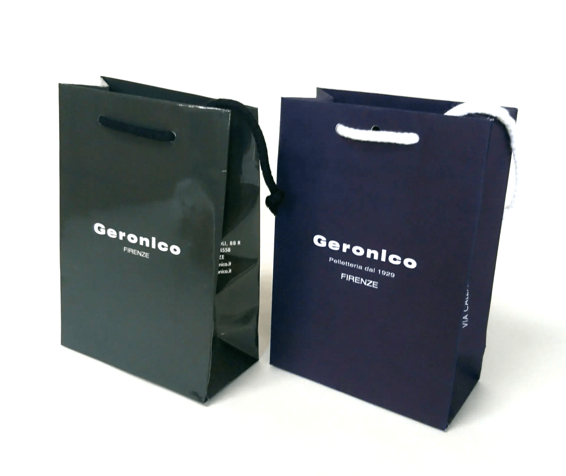 due buste con logo Geronico