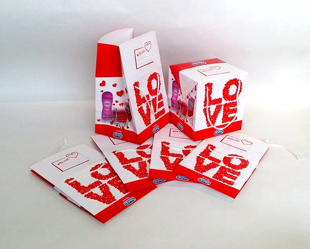 buste con logo Durex