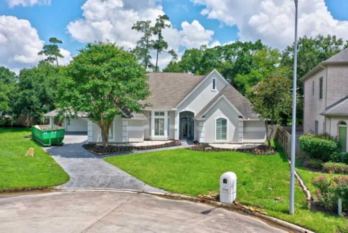 A house that had a home inspection done in Houston, TX