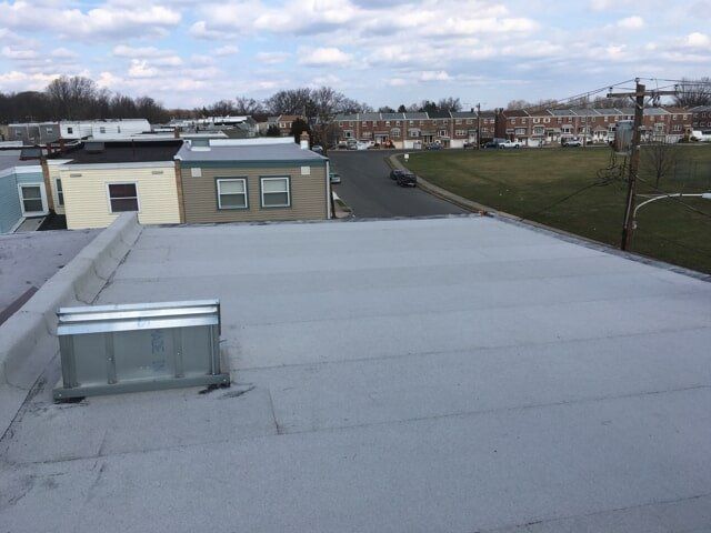 Flat Roof After Repairs