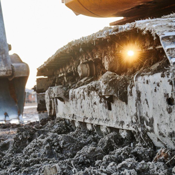 Working At Construction Site