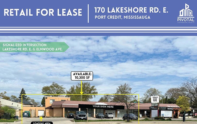170 LAKESHORE RD. E. | MISSISSAUGA, ONTARIO