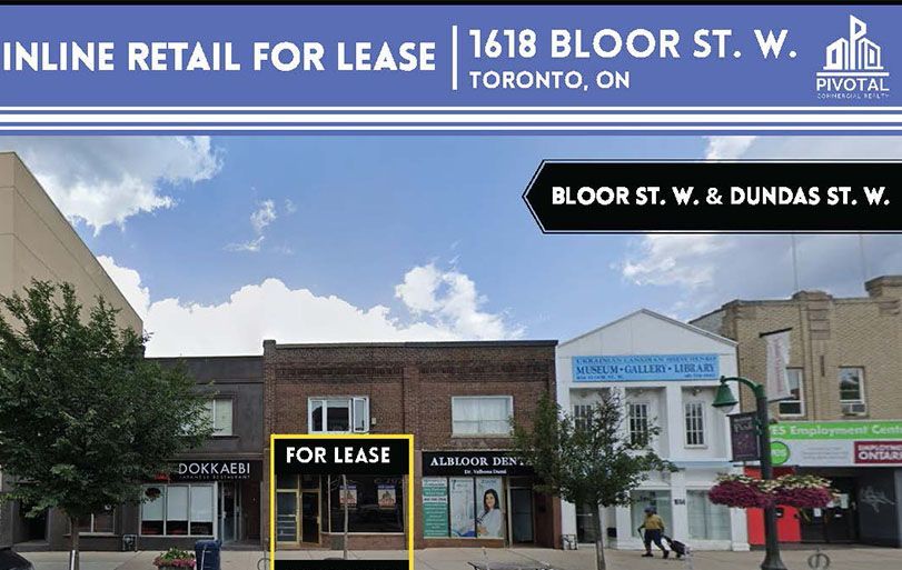 1618 BLOOR ST. W.  | TORONTO, ON.