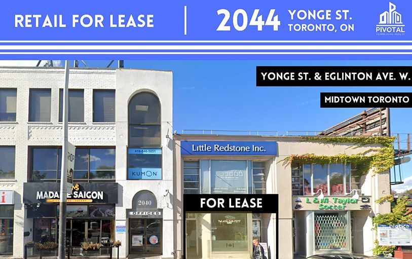 2044 YONGE ST.  | TORONTO, ON.