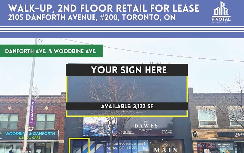 2105 DANFORTH AVE.  | TORONTO, ON.