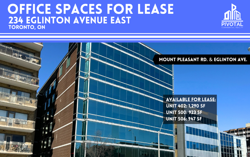 234 EGLINTON AVE. E. | TORONTO, ON