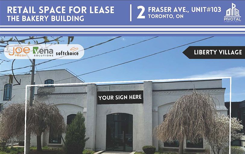 2 FRASER AVE. | TORONTO, ONTARIO