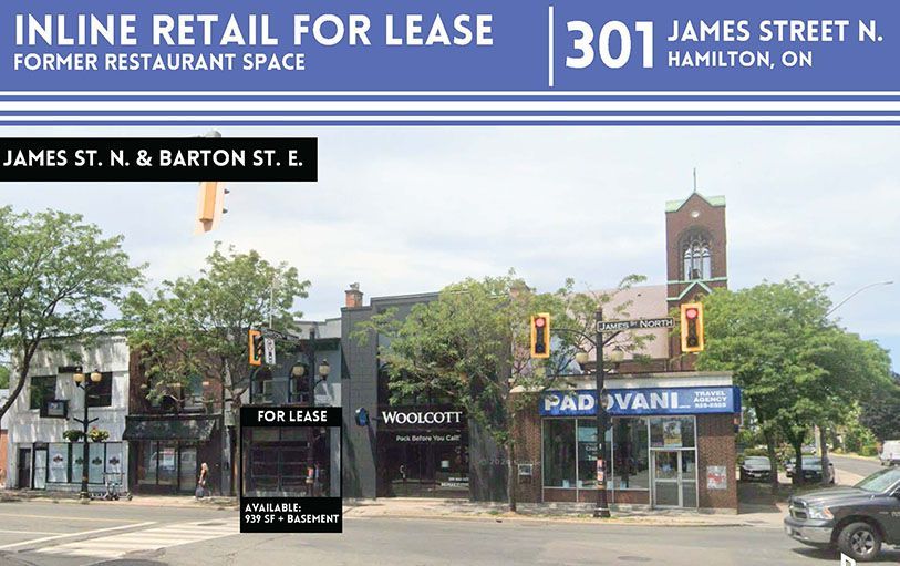 301 JAMES ST. N. | HAMILTON, ON.