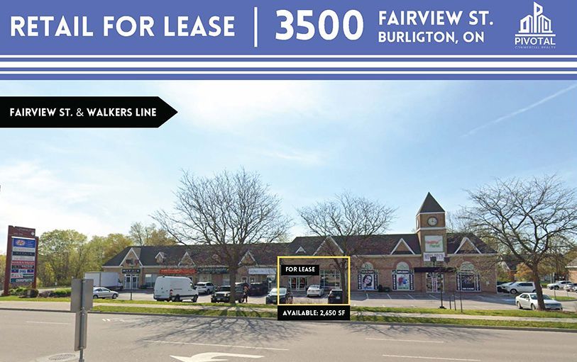 3500 FAIRVIEW ST. | BURLINGTON, ON.