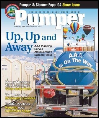 Business Magazine — Albuquerque, NM — AAA Pumping Service Inc.