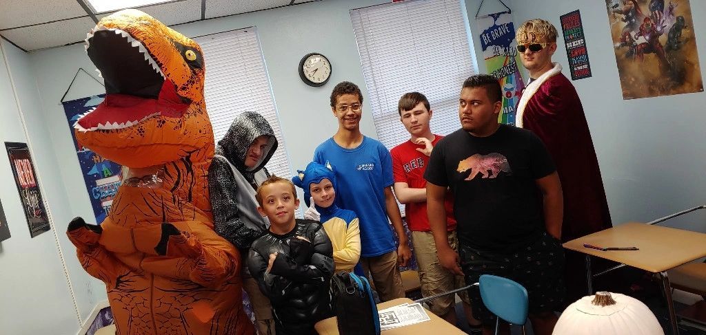 Students enjoy costume party — Daytona Beach, FL — Monarch Academy