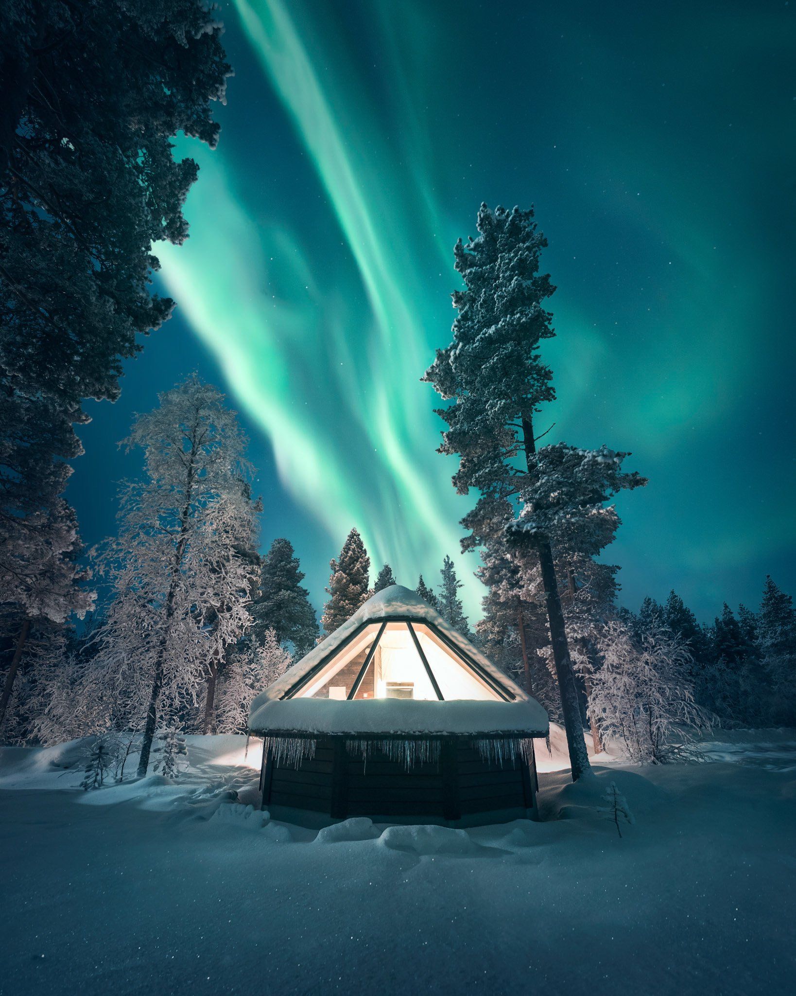 Een verblijf in Lapland dat is ontworpen om het Noorderlicht te zien