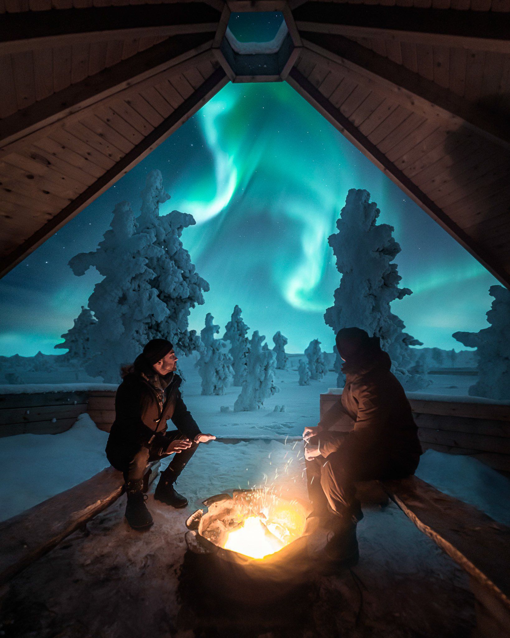 Genieten van het Noorderlicht tijdens een reis naar Lapland