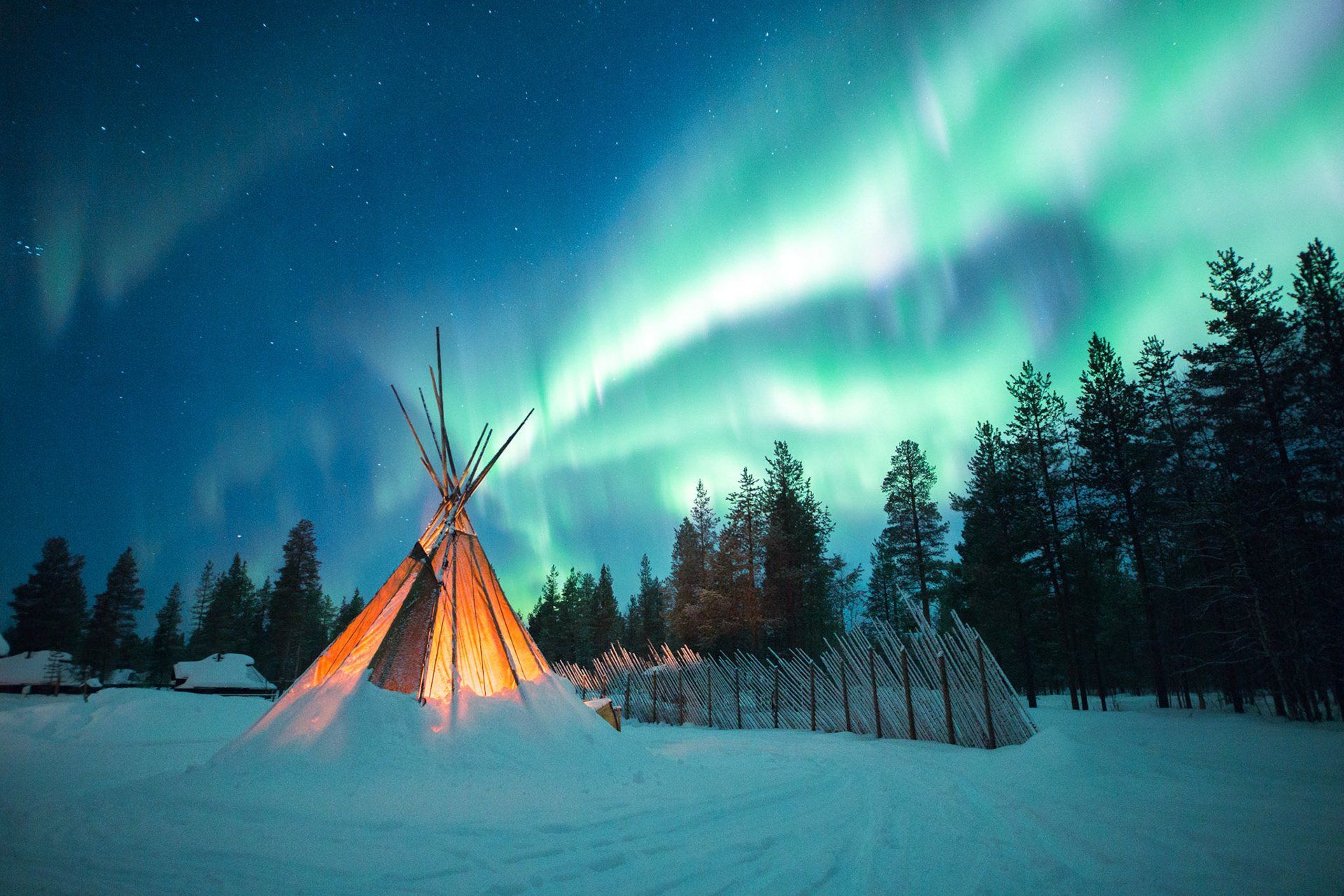 Fascinerend Lapland met een hemel vol Noorderlicht