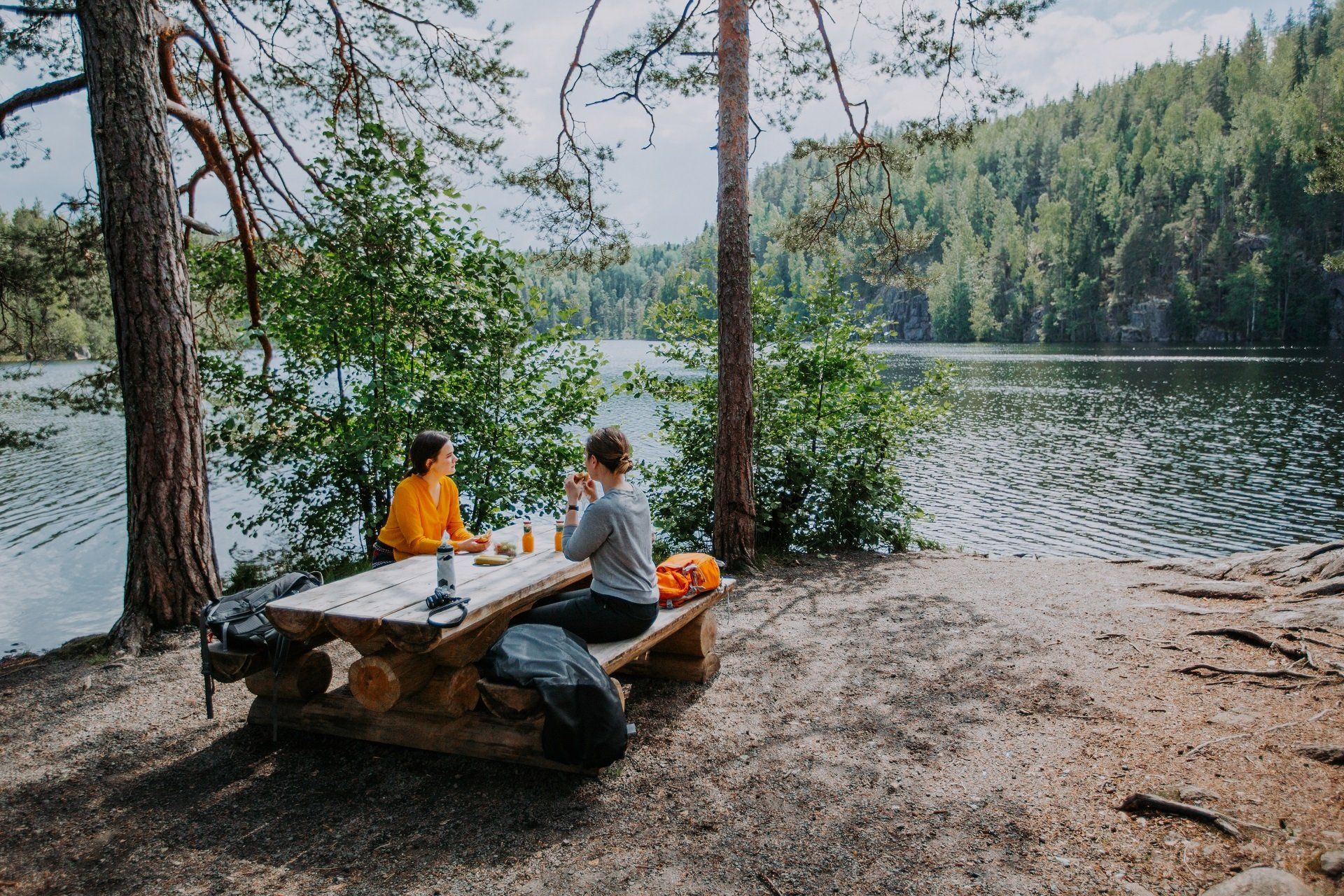 vakantie in de zomer in Finland