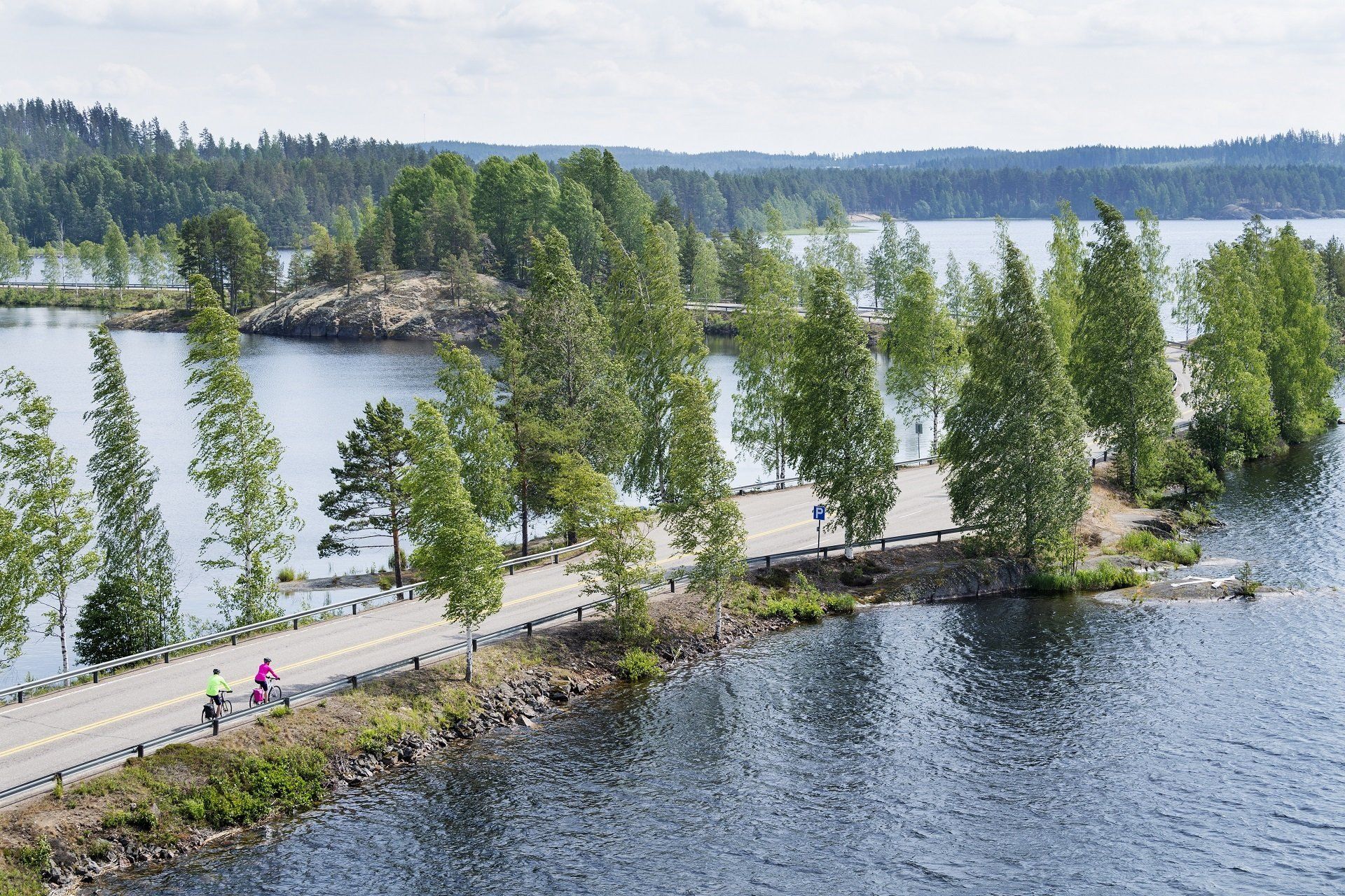 vakantie in de zomer in Finland