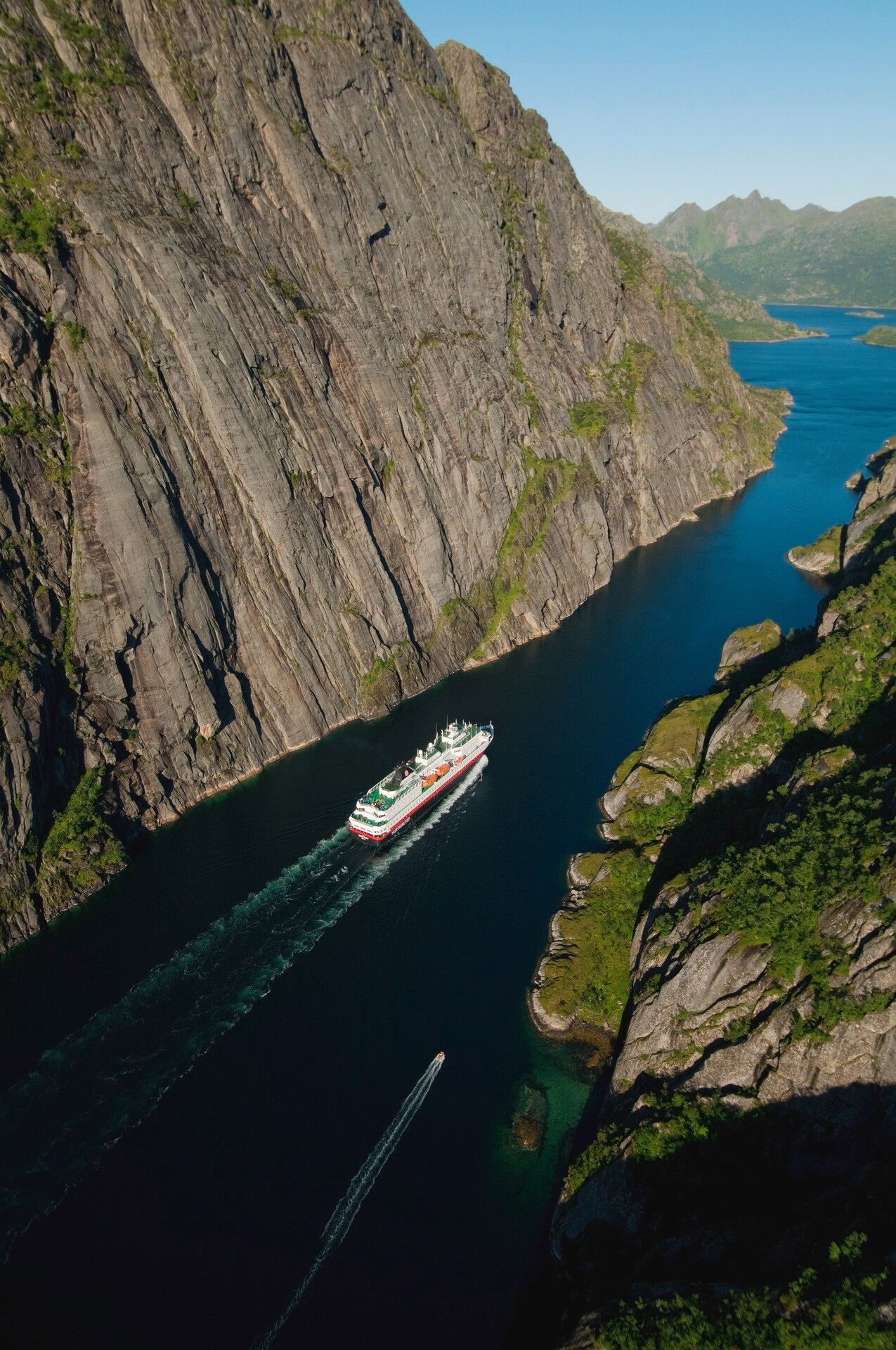 Hurtigruten in Noorwegen