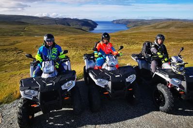 Stoere quads in de natuur van Noorwegen