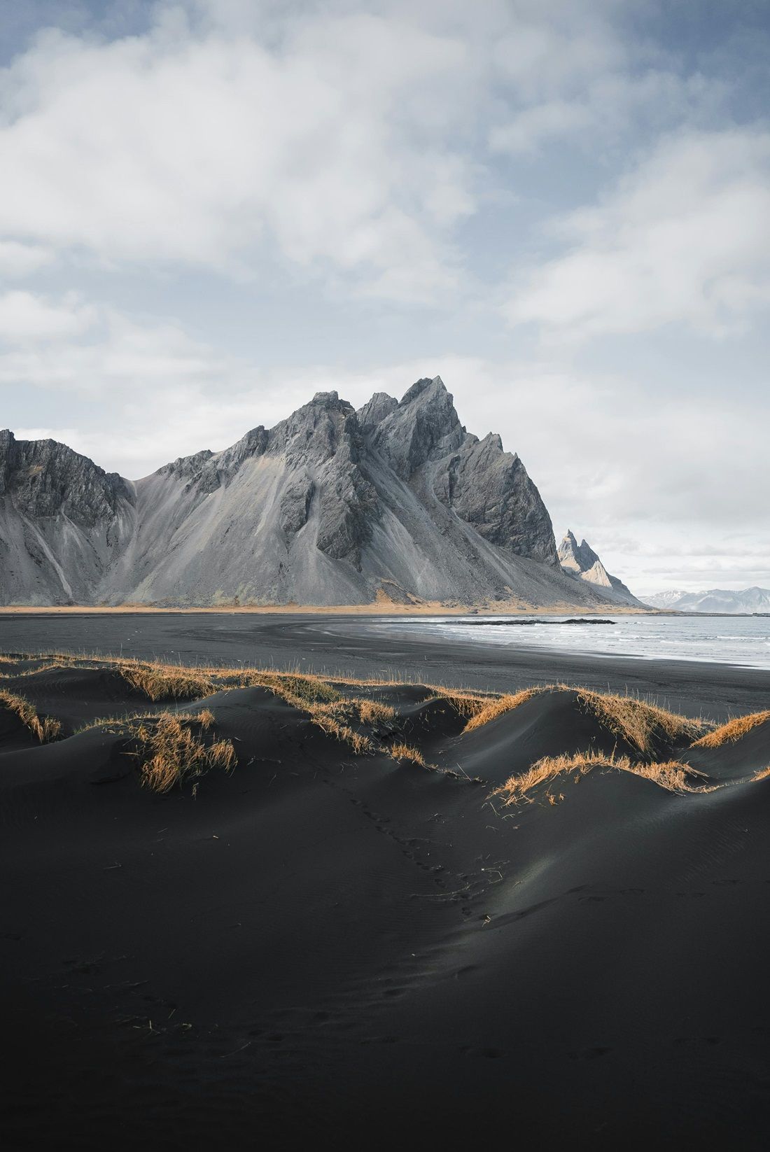 fraaie bergformatie op IJsland