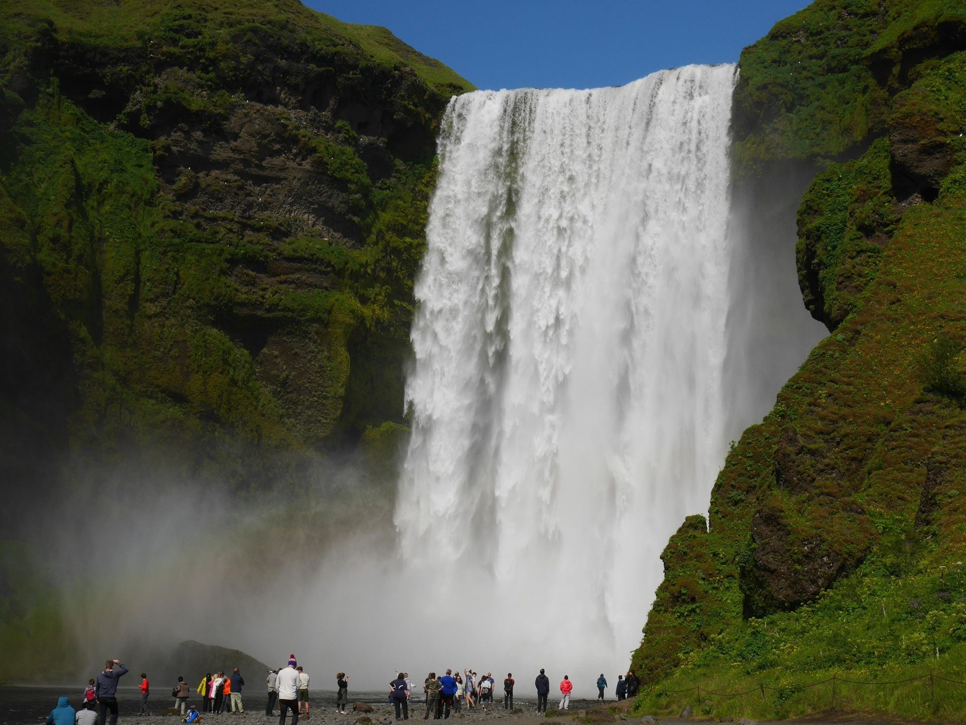 Prachtige waterval op IJsland