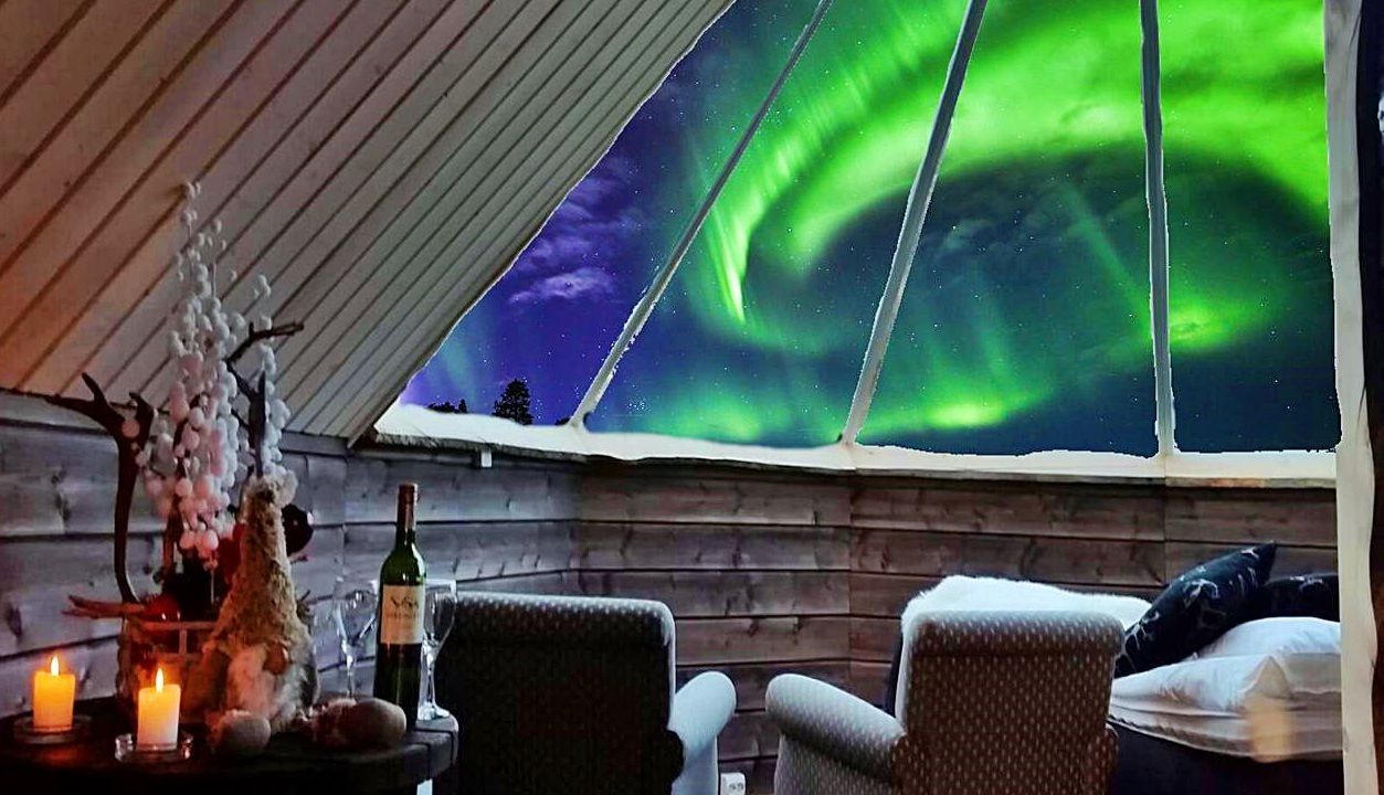 Noorderlicht accommodatie in Lapland