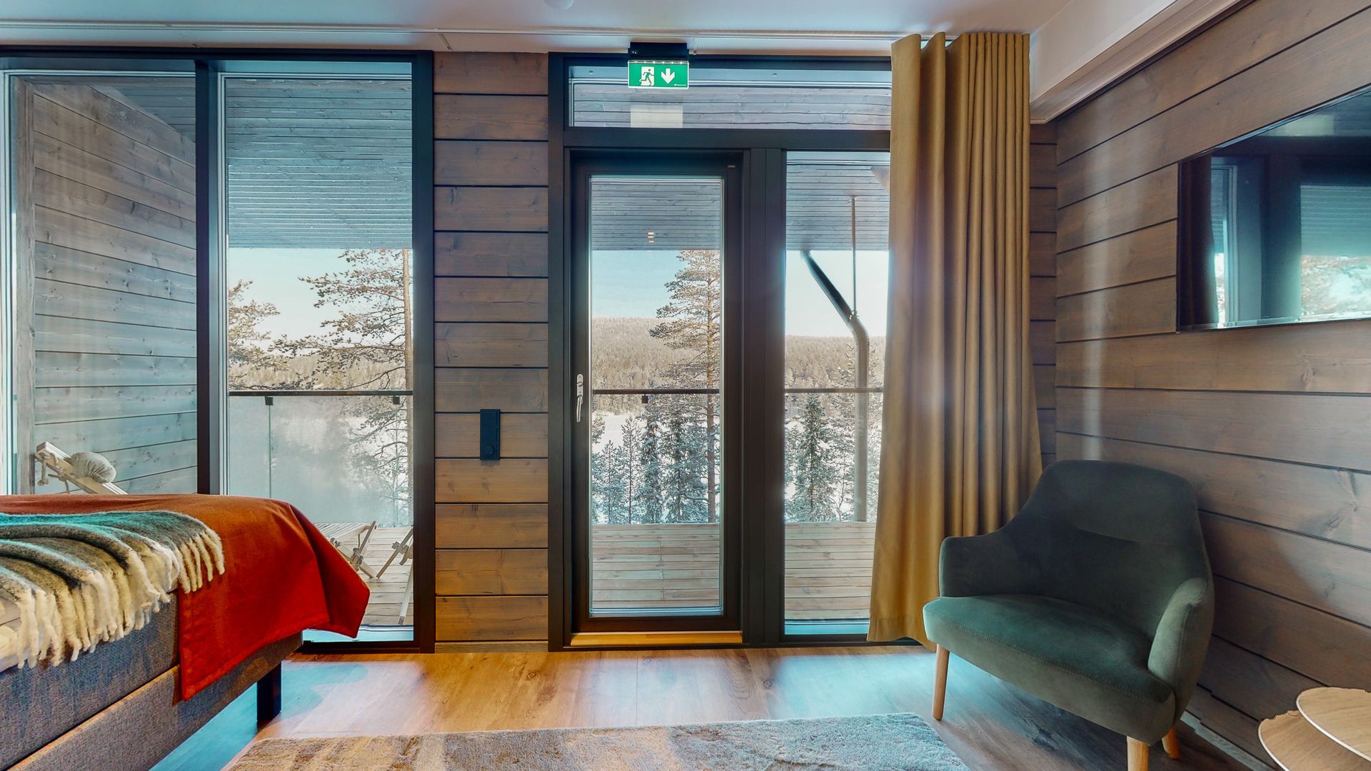 Premium suite bij Kurulas Resort te Pyhä in Lapland