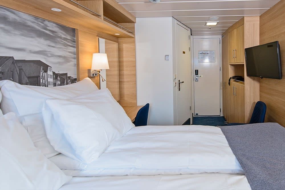 Cabin J2D op de MS Kong Harald