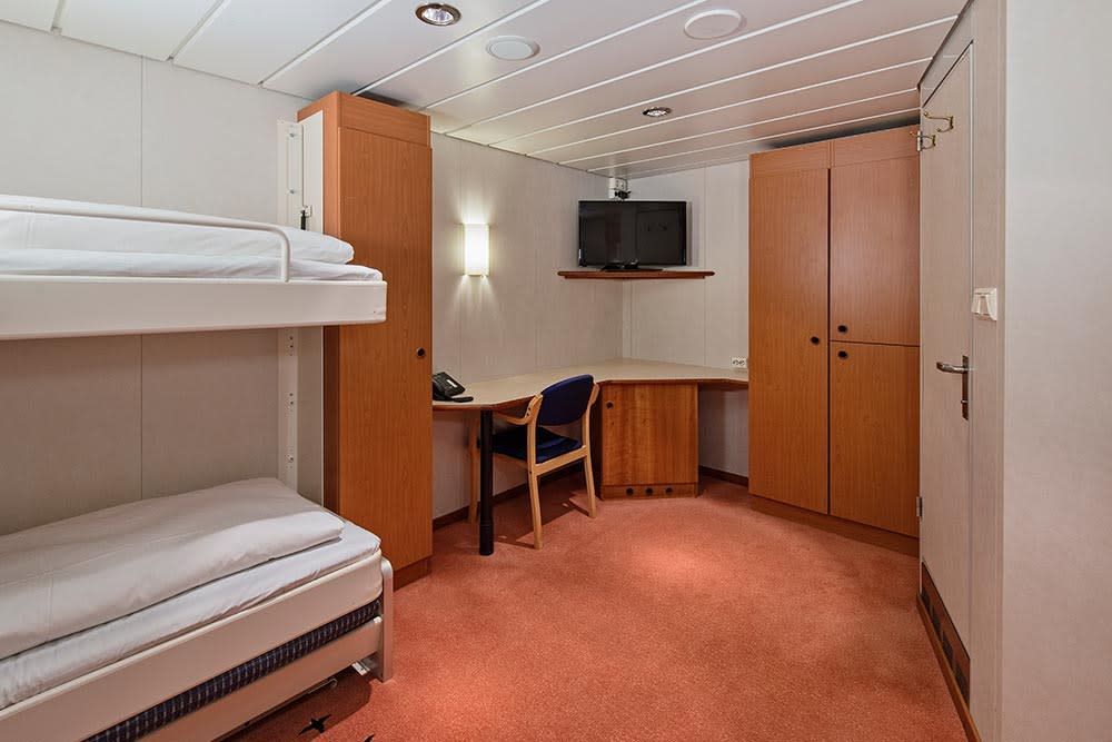 cabin I4 op de MS Midnatsol 