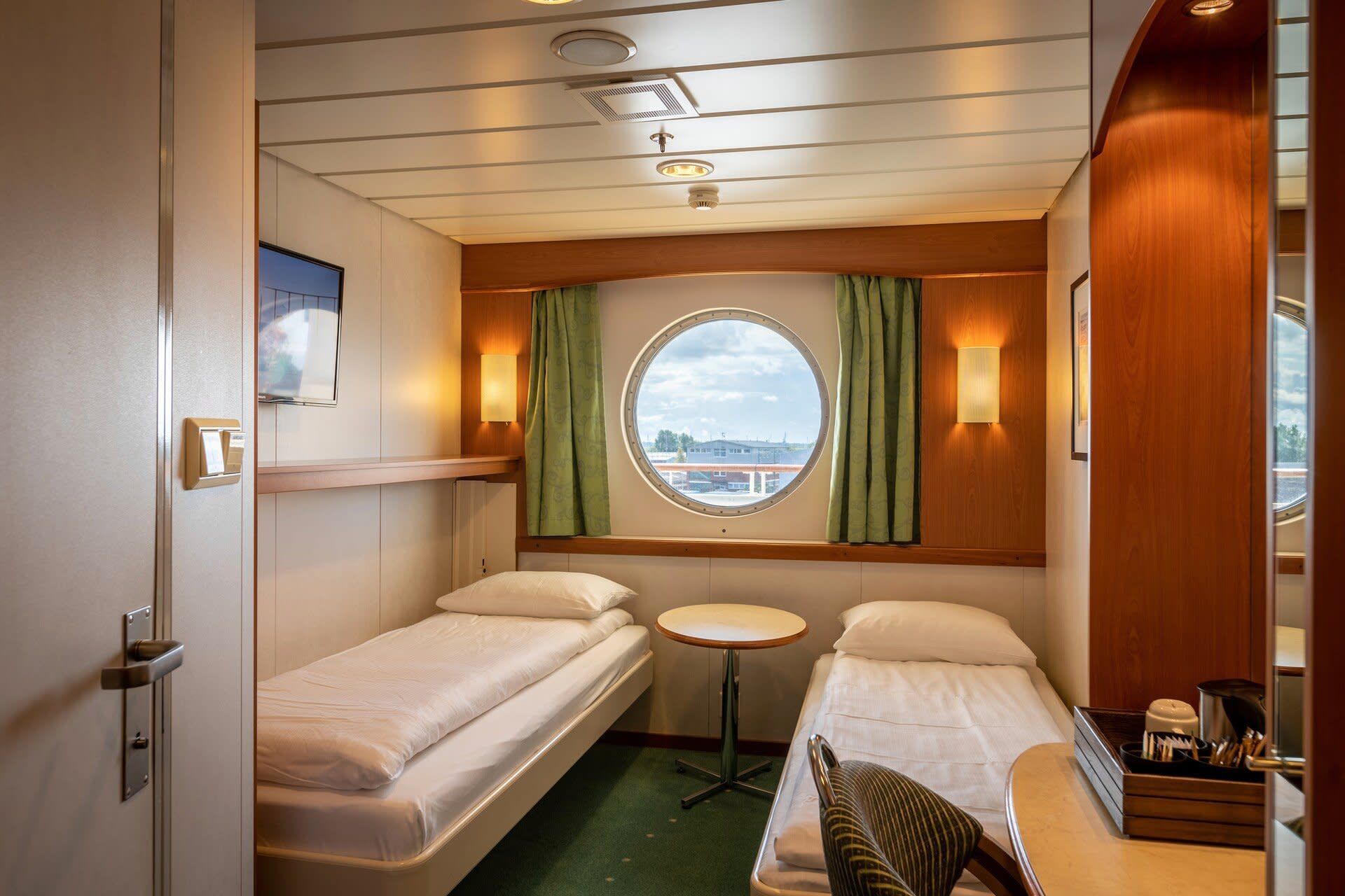 cabin O2 op de MS Midnatsol 