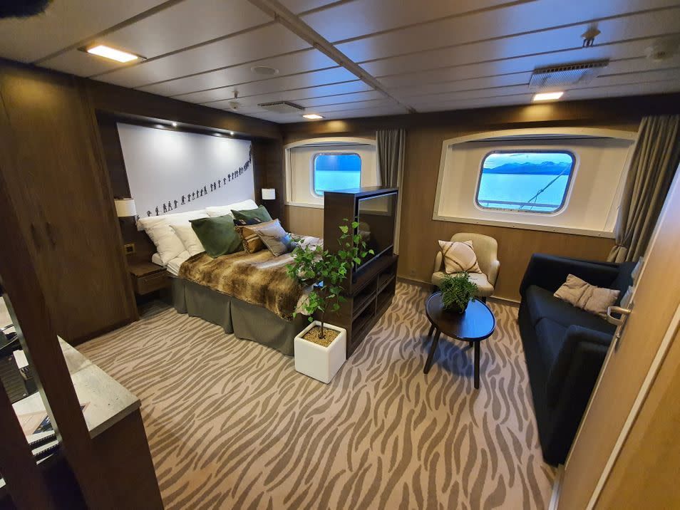 Cabin Q4 op de MS Nordlys