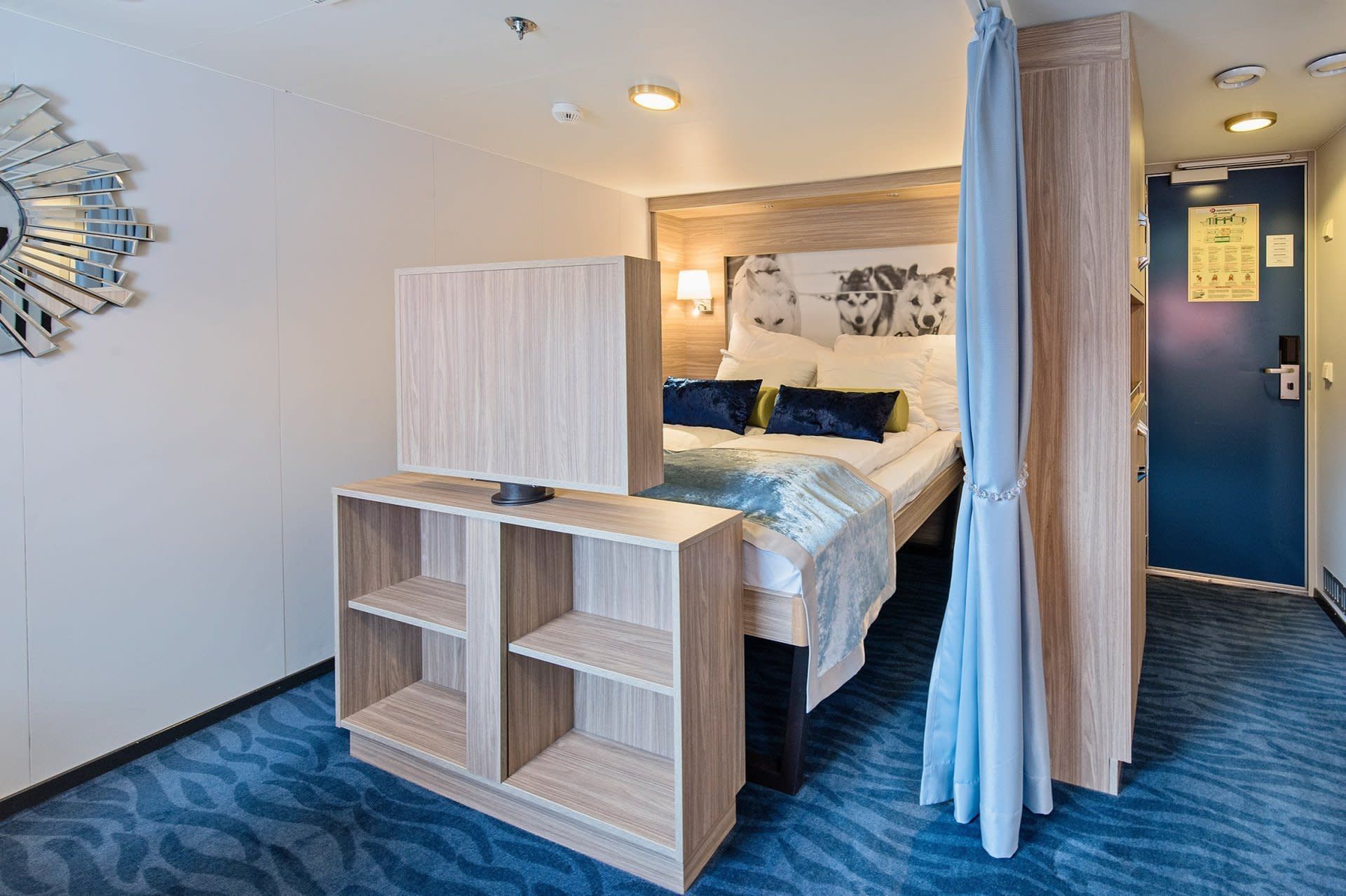 Cabin M4 op de MS Nordnorge