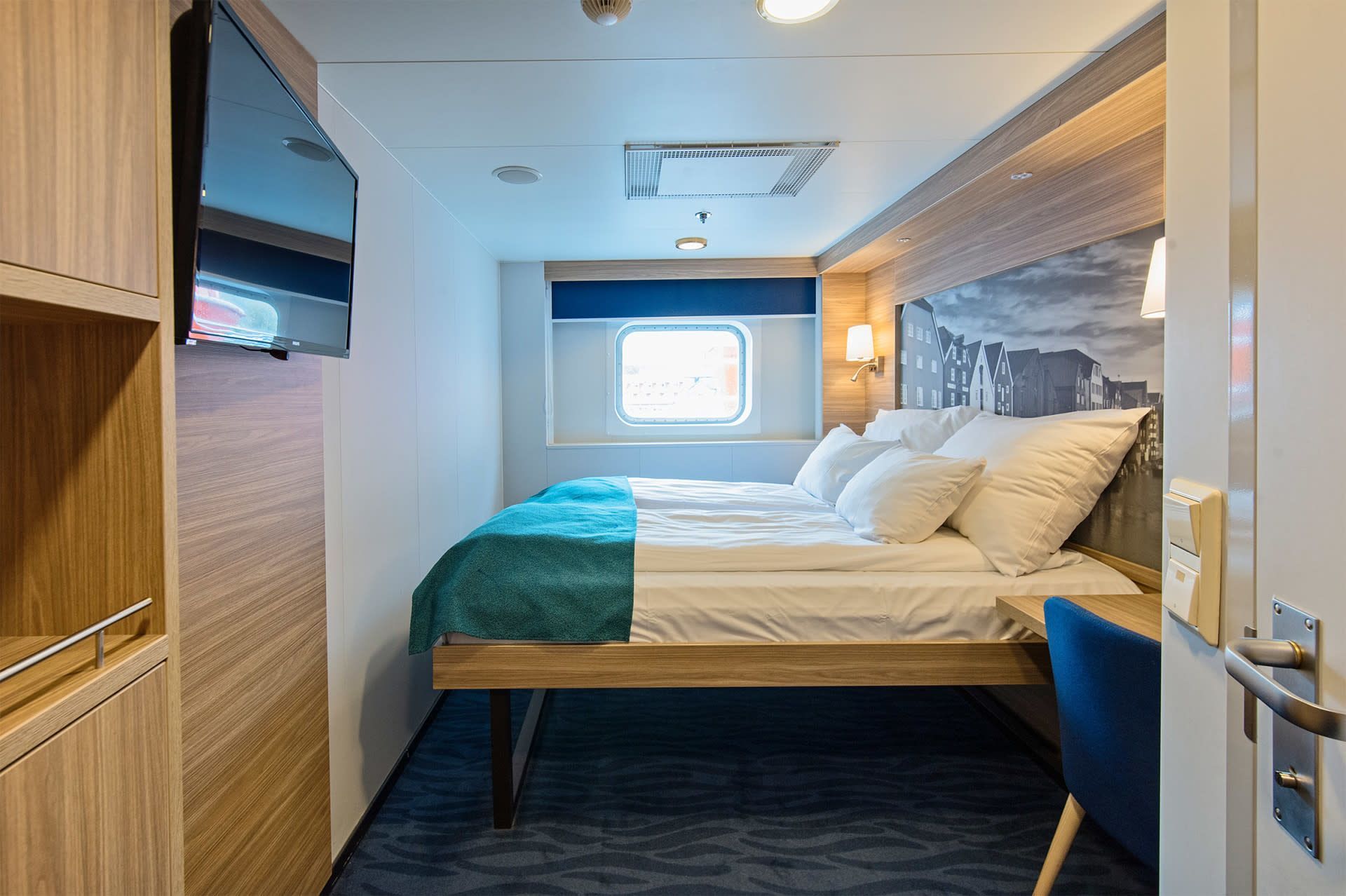 Cabin J2D op de MS Nordnorge