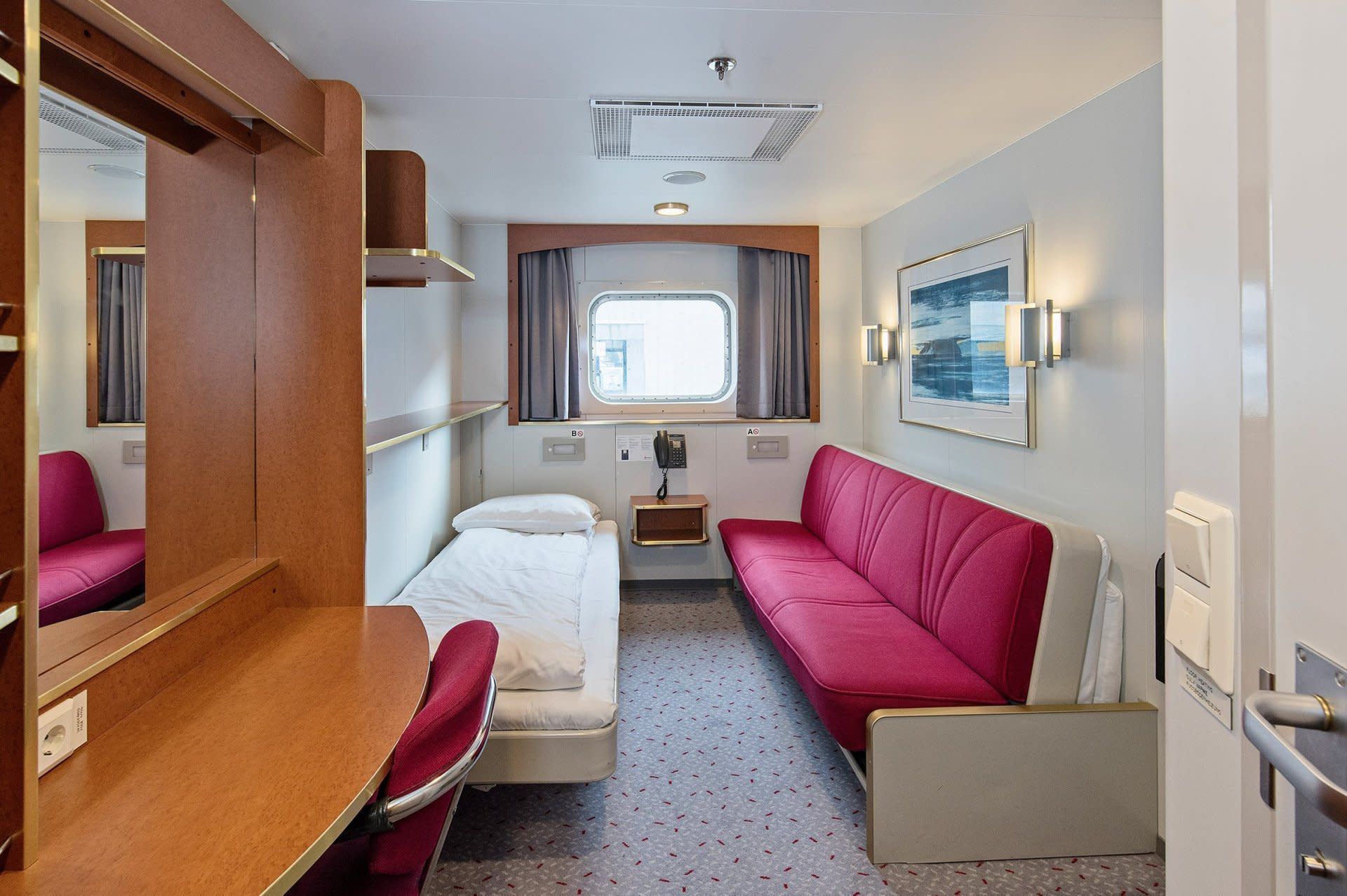 Cabin N2 op de MS Nordnorge